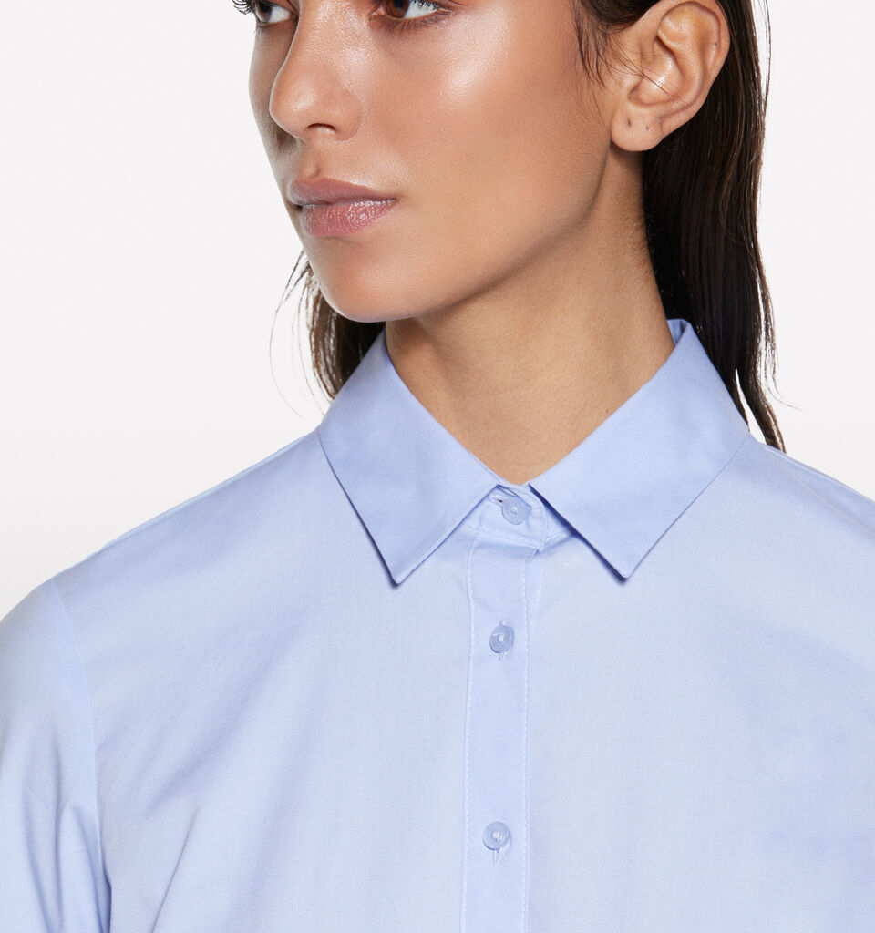 Πουκάμισο γαλάζιο slim fit - null - Γαλαζιο | Sisley image number 5